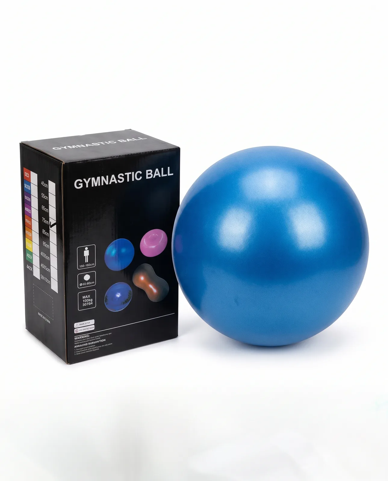كرة تمارين Gymnastics Ball مقاس 65 سم